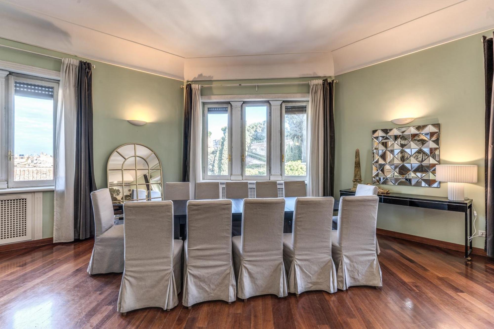 Ferienwohnung Downtown Srl - Imperial Panorama Penthouse Rom Exterior foto